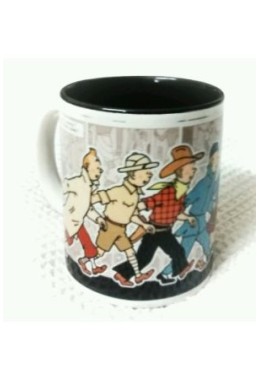 Khowabnama Coffee Mug - Tintin (Black)