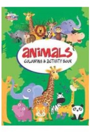 Animals Colouring & Activity Book