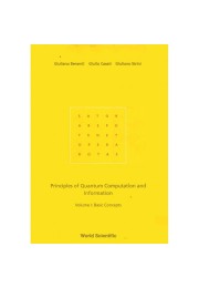 Principles of Quantum Computation and Information Vol I