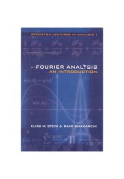 Fourier Analysis: An Introducation