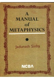 A MANUAL OF METAPHYSICS