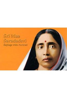 Sri Ma Sarada Devi Sayings with Portrait