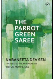 The Parrot Green Saree