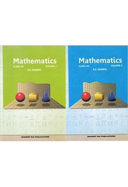 Mathematics for Class 12 by R D Sharma (Set of 2 Volume) (2019-2020 Session) Paperback