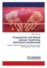 Fingerprints and blood groups