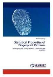 Statistical Properties of Fingerprint Patterns