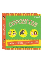 FLAP Opposites 24-piece Puzzle-and-Book Kit