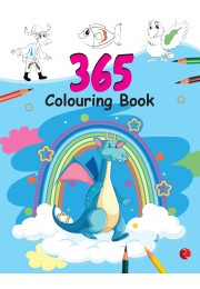 365 COLOURING BOOK: Paint And Draw With 365 Big Pictures