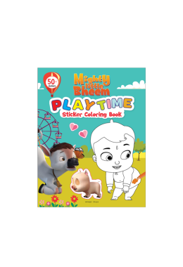 Mighty Little Bheem - Playtime : Sticker And Coloring Fun Activity Book