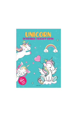 Unicorn Reusable Sticker Book For Children