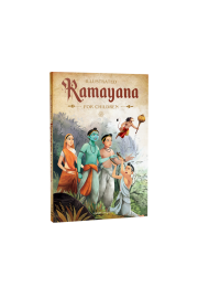 Illustrated Ramayana For Children (Black and White)