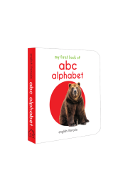 My First Book of ABC - Alphabet : My First English French Board Book (English - Francais)