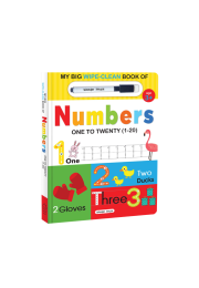 My Big Wipe And Clean Book of Numbers for Kids : 1 to 20