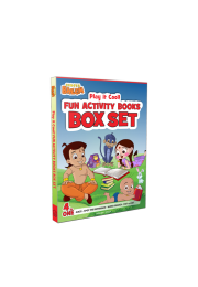 Chhota Bheem - Play It Cool!  Fun Activity Books Box Set : Maze, Dot To Dot, Spot The Difference and Word Search