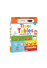 My Big Wipe And Clean Book of Times Tables for Kids : Fun With Maths