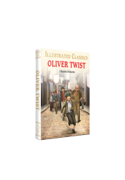 Oliver Twist : Illustrated Abridged Children Classic English Novel with Review Questions (Hardback)