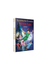 Peter Pan : Illustrated Abridged Children Classic English Novel with Review Questions (Hardback)