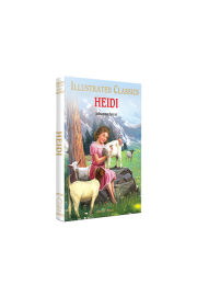 Heidi : Illustrated Abridged Children Classic English Novel with Review Questions (Hardback)