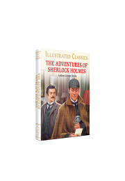 The Adventures of Sherlock Holmes : Illustrated Abridged Children Classic English Novel with Review Questions (Hardback)