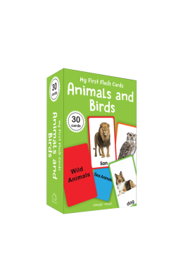 My First Flash Cards Animal And Birds : 30 Early Learning Flash Cards For Kids