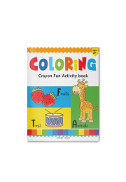 Preschool Activity Book: Coloring - Crayon Fun Activity Book For Kids