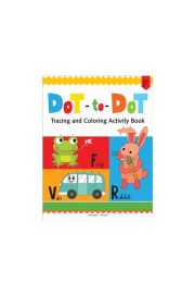 Preschool Activity Book: Dot-To-Dot - Tracing and Coloring Activity Book For Kids