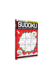 Sudoku - Brain Games For Smart Minds Level 1 Simple : Brain Booster Puzzles for Kids, 120+ Fun Games