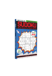 Sudoku - Brain Games For Smart Minds Level 2 Medium : Brain Booster Puzzles for Kids, 120+ Fun Games