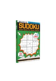 Sudoku - Brain Games For Smart Minds Level 3 Complex : Brain Booster Puzzles for Kids, 120+ Fun Games