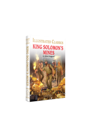 King Solomon's Mines : Illustrated Abridged Children Classic English Novel with Review Questions (Hardback)