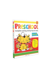 Preschool Complete Learning Activity Pack For Kids (Box Set of 8 Books)