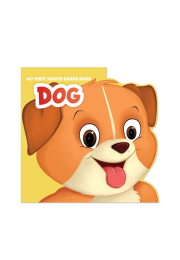 My First Shaped Board Book - Dog, Die-Cut Animals, Picture Book for Children