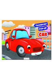 Pop-up Transport - Car - Gorgeously Illustrated Pop-up Book For Children - Learn About The World Of Cars and What All They Do