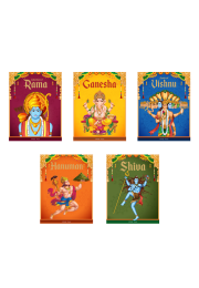 Children's First Mythology Stories - Pack of 5 books (Ram, Shiva, Hanuman, Ganesha, Vishnu)