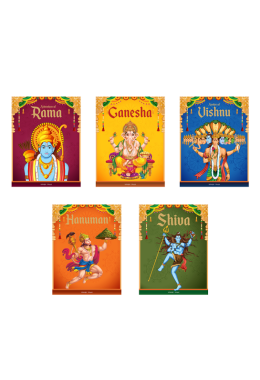 Children's First Mythology Stories - Pack of 5 books (Ram, Shiva, Hanuman, Ganesha, Vishnu)