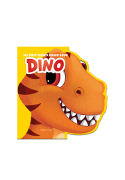 My First Shaped Board Book: Illustrated Dino - Animal Picture Book for Kids Age 2+ Board book