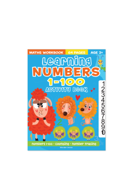 Learning Numbers 1-100 Activity Book: Fun Early Learning and Interactive Book for Children