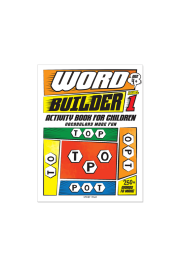 Word Builder Activity Book For Children - Make Meaningful Words With The Given Letters - Level 1