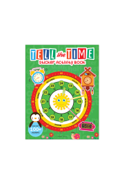 Tell the Time Sticker Activity Book: Fun Activity Book for Children, 100 + Stickers