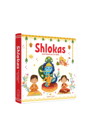 Shlokas and Mantras For Kids - Illustrated Padded Board Book - Learn About India's Rich Culture and Tradition In Three Languages