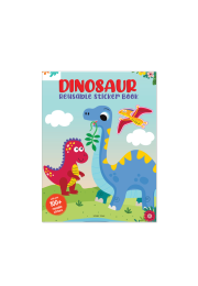 Dinosaur World Reusable Sticker Book For Children