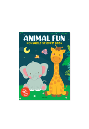 Animal Fun Reusable Sticker Book For Children