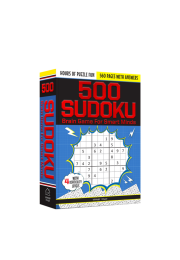 500 Sudoku Brain Game For Smart Minds - Combination of 4 Difficult Levels: Simple, Medium, Complex, Killer - 480+ Brain Booster Puzzles and Hours of Fun Games