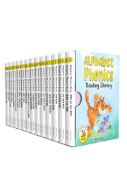 Alphabet Phonics - Reading Library For Children (Boxset of 26 books)