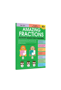 Amazing Fractions :  Activity Book for Children