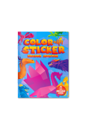 Color with Sticker - Dragon Adventure