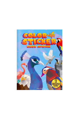 Color with Sticker - Birds Adventure