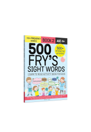 500 Fry’s Sight Words: Learn to Read Activity Book for Kids - Book 2