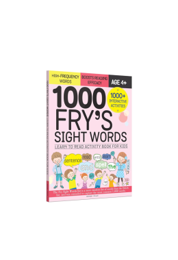 1000 Fry’s Sight Words: Learn to Read Activity Book for Kids