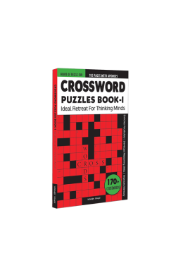 Crossword Puzzles Book 1 : Ideal Retreat For Thinking Minds